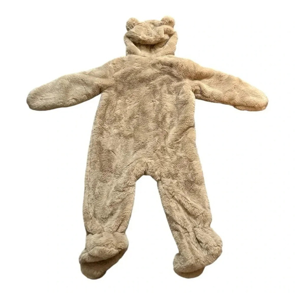 Baby Sherpa Hooded One Piece - Picture 2 of 5